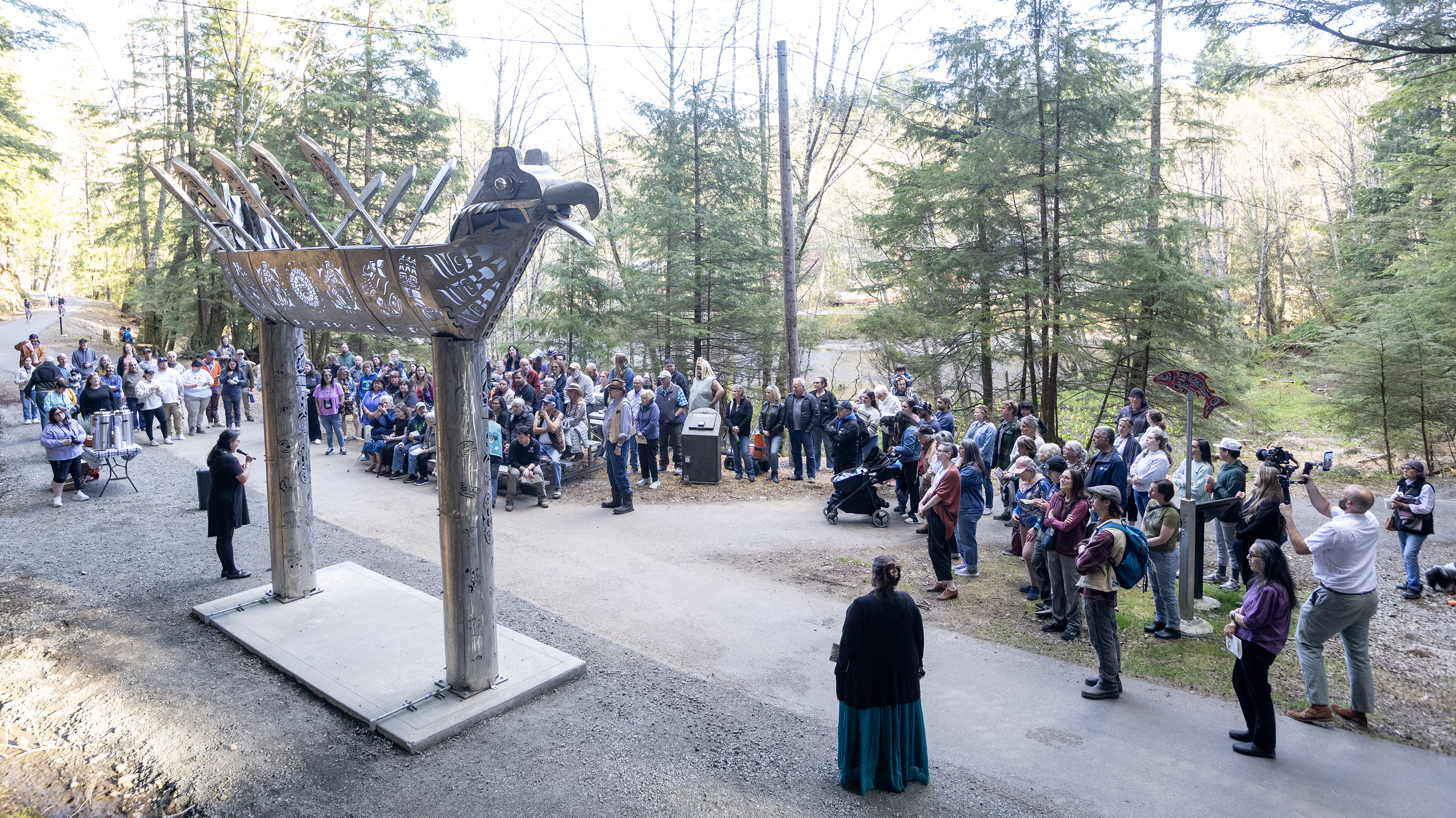 2026 05 01  Kichxáan Heéni Canoe Unveiling 1